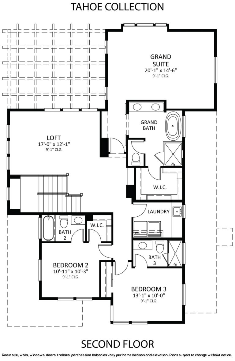 Floorplan of 2043 Ashton